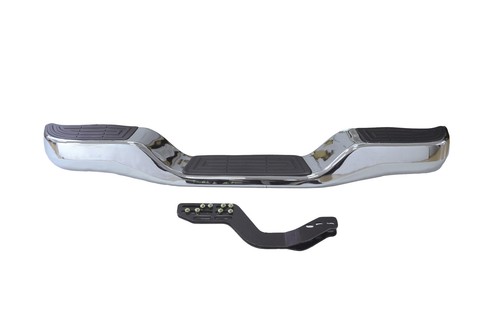 Rear universal chrome - chrome, bumper