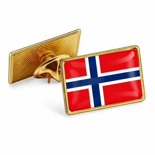 Norwegian national flag enamel - national,