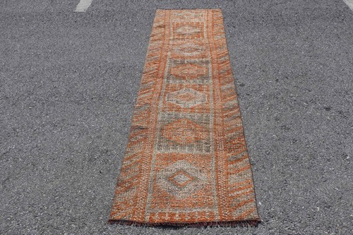 Vintage turkish rug - vintage, 2,3x7,7
