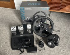 Logitech G920 steering wheel, pedals and gear shifter for Xbox and PC