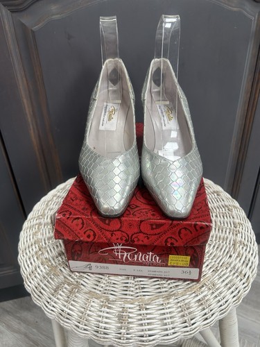 Renata leather silver - renata,