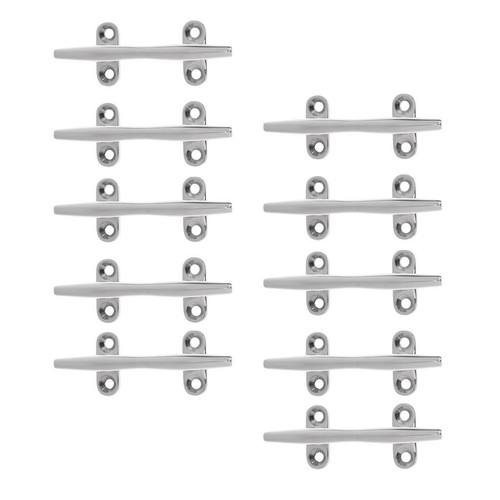 10x rope cleat stainless steel - 10x,