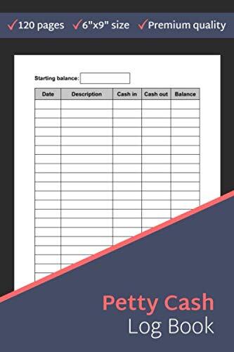 Petty cash log - cash,