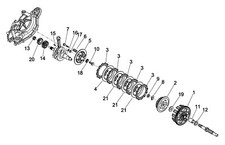 Nut M12 for Piaggio MP3 350