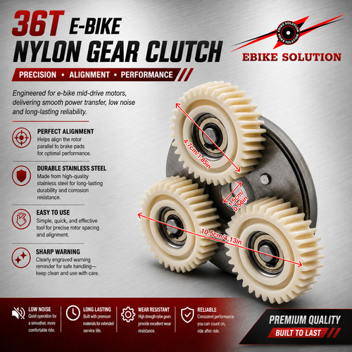 Motor gear clutch kit 36t - gear,