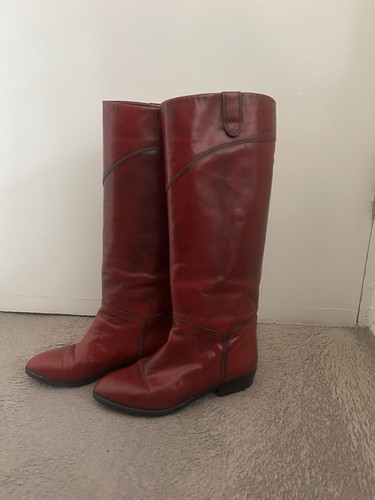 Vintage bama red leather - bama,