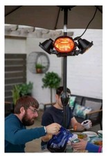 La Hacienda Fuego Parasol Headmaster Electric Outdoor Outside Garden Heater New