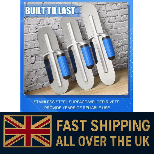 Stainless steel pool trowel - steel,