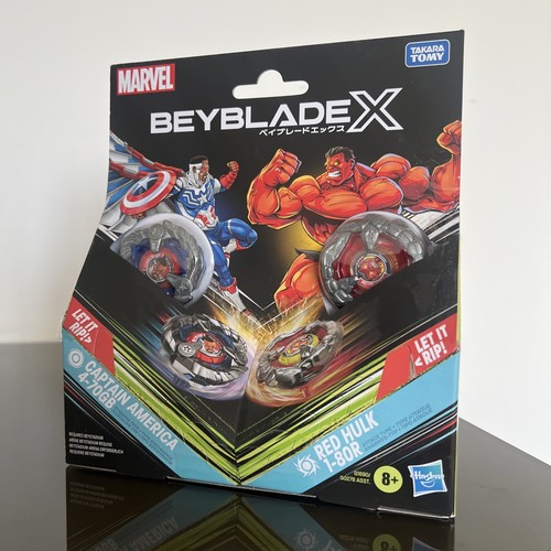 Beyblade marvel collab - x,