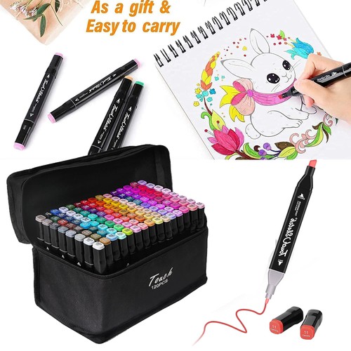 120 colours dual tip twin - 120,
