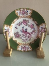 Minton Green Cockatrice Tea Plates 4863 16cm Set Of 6