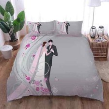 perfect wedding 3D Print Duvet Quilt Doona Covers Pillow Case Bedding Sets