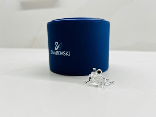 Swarovski crystal mini frog - swarovski,