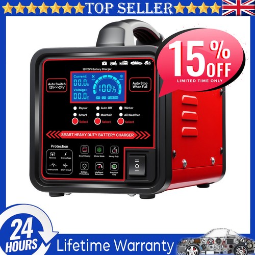 Heavy duty battery charger - heavy,