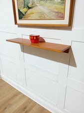 BEAVER & TAPLEY FLOATING TEAK  VINTAGE SHELF MID CENTURY MODERN VINTAGE SHELF