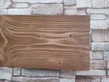 Solid wood, floating ,vintage ,rustic  shelf with free brackets.