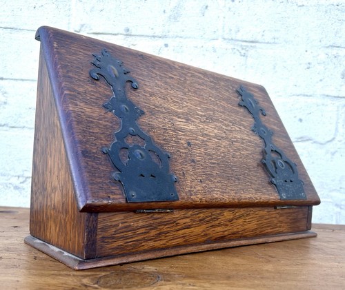 Oak letter desk - , cabinet