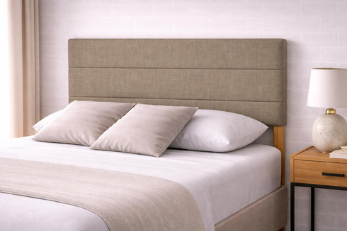 Sierra linen fabric headboard - sierra,