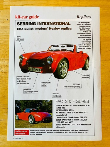 Sebring healey banks lotus - healey,
