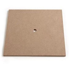 Haberdashery Wholesale Blank MDF Square Clock Face - Single