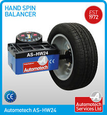 WHEEL BALANCER TYRE MACHINE / HAND SPIN / BENCH MOUNTED/ NEW / 12vdc TYRE BAY