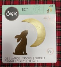 SIZZIX BIGZ DIE - 'OLIVIA ROSE' RABBIT & MOON No. 665099