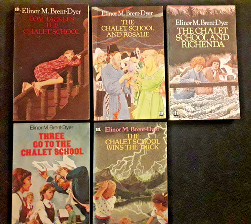 Five chalet school books by - five,