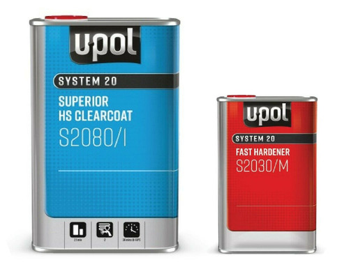 Pol s2080 clear coat lacquer - clear,
