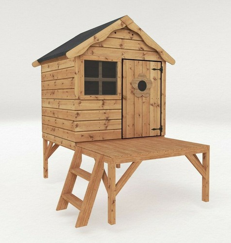 Wooden kids playhouse tower - kids,
