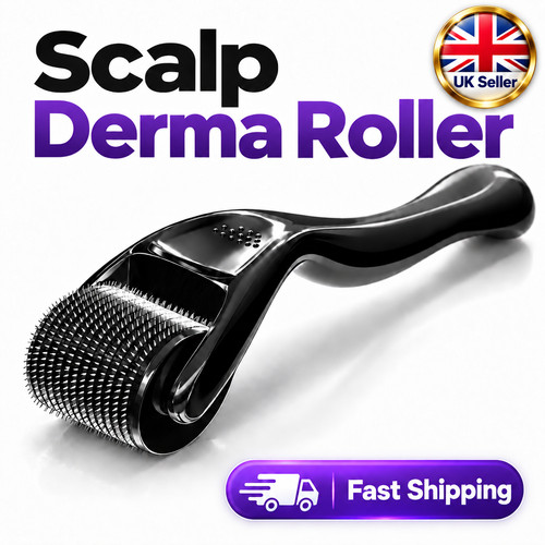 Scalp derma roller for hair - for,