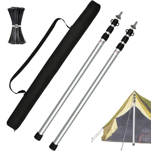 230cm tent poles - 2x,