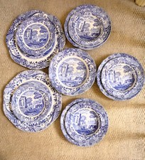 Vintage Spode Blue Italian 11