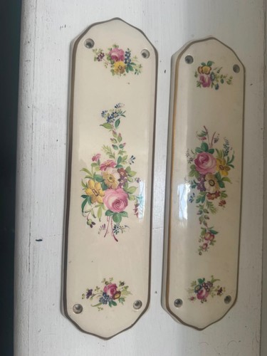 Antique ceramic door - ceramic, finger