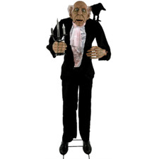 Animated Life Size Butler