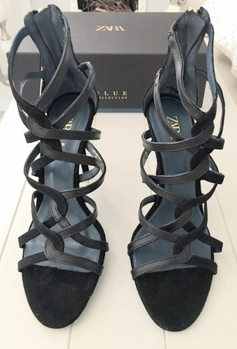 Zara blue collection leather - blue,