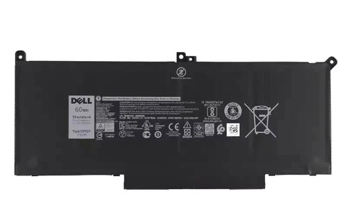 Genuine oem f3ygt 60wh battery - oem,