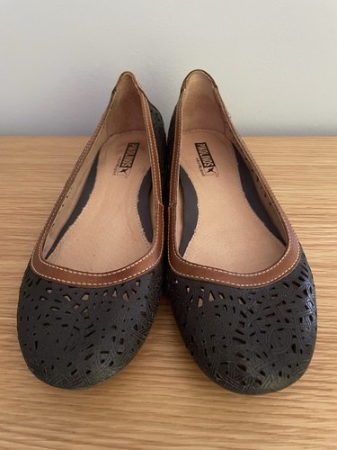 Pikolinos women navy - and, tan