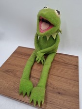 Vintage 1976 Fisher Price KERMIT the FROG plush Jim HENSON poseable Soft Toy VGC