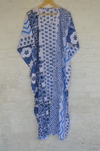 Hand print floral - hand, kaftan