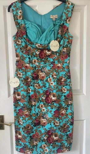 Lindy bop turquoise floral - lindy,