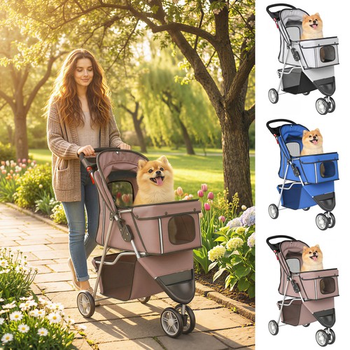 Pawhut pet stroller with - pawhut,