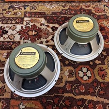 Pair 2x Vintage 1971 Celestion