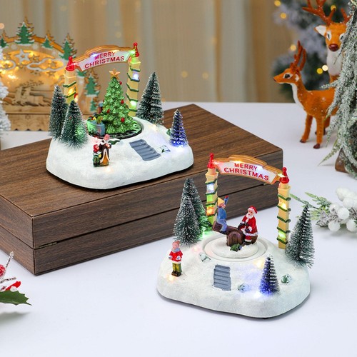 Glittering christmas music box - glittering,
