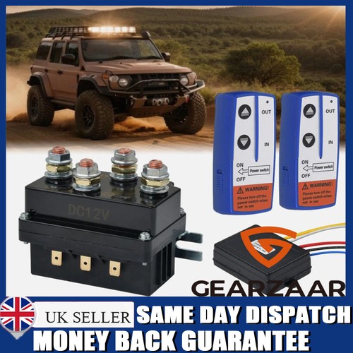 12v 500a winch - 12v, control