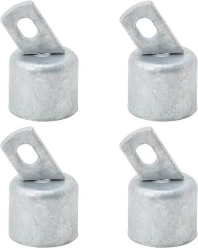 Top rail end caps for - rail,