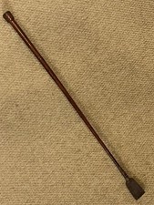 Vintage Brown Plaited Leather