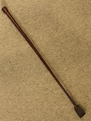 Vintage brown plaited leather - vintage,