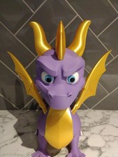 Cute Purple Dragon With Golden