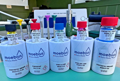 Genuine moebius watch oils - genuine,