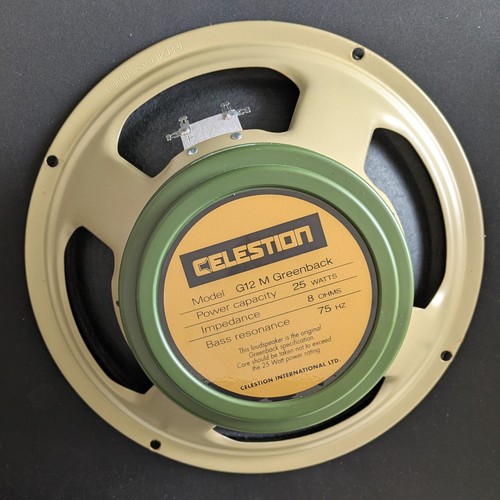 Celestion greenback g12m ohm - celestion,